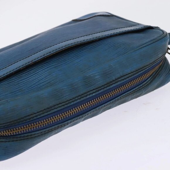 LOUIS VUITTON Epi Trocadero 23 Shoulder Bag Blue - Picture 6 of 16